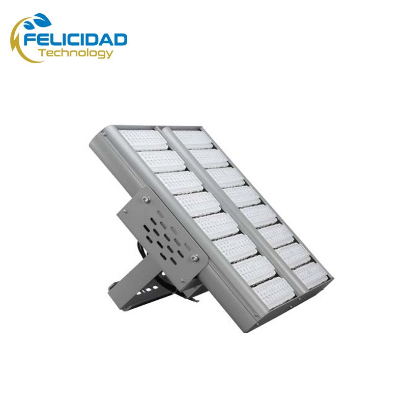 Side View of FL2C 16-Modular LED High Mast Flood Light 320W-960W-1600W for Sports, Industrial Use