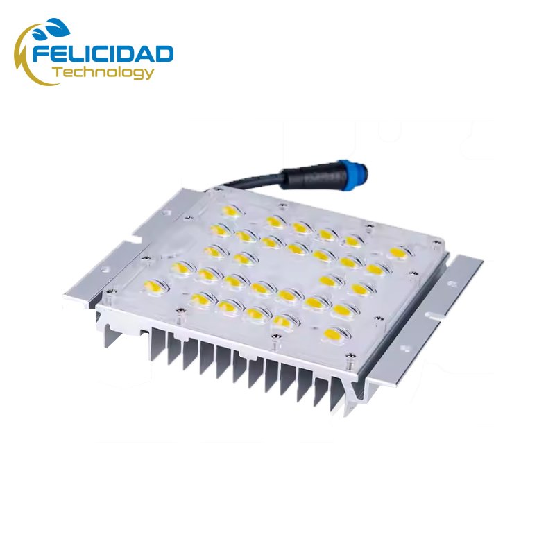 Side view of the JD30LHL3 SMD5050 High Efficiency Square LED Module showing dimensions.