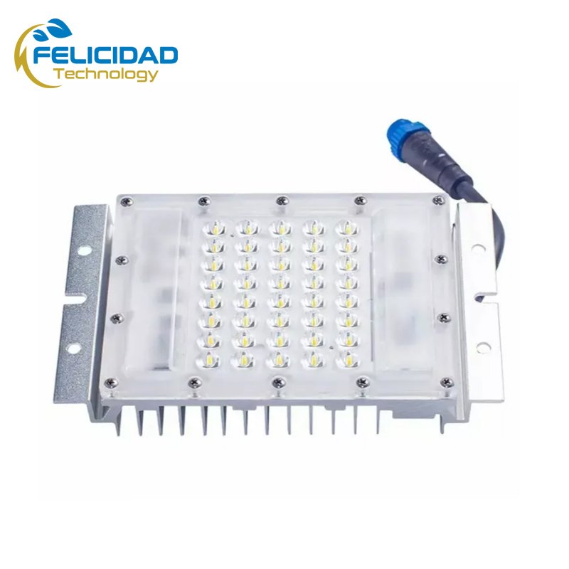 JX40LHL3 20 30 40 W Square AC Input DOB LED Module Front View