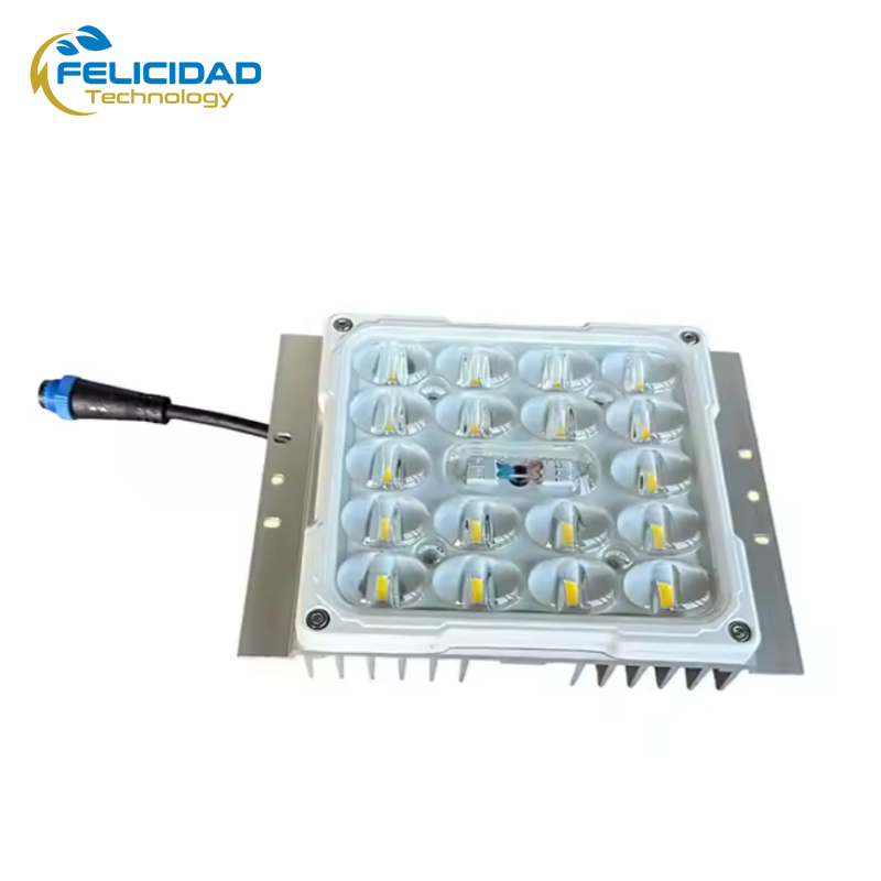 JD18L***-**7**-C SMD7070 200lm/W LED Module 30W to 80W High Efficiency Square Retrofit LED Light Engine For Garden Lights