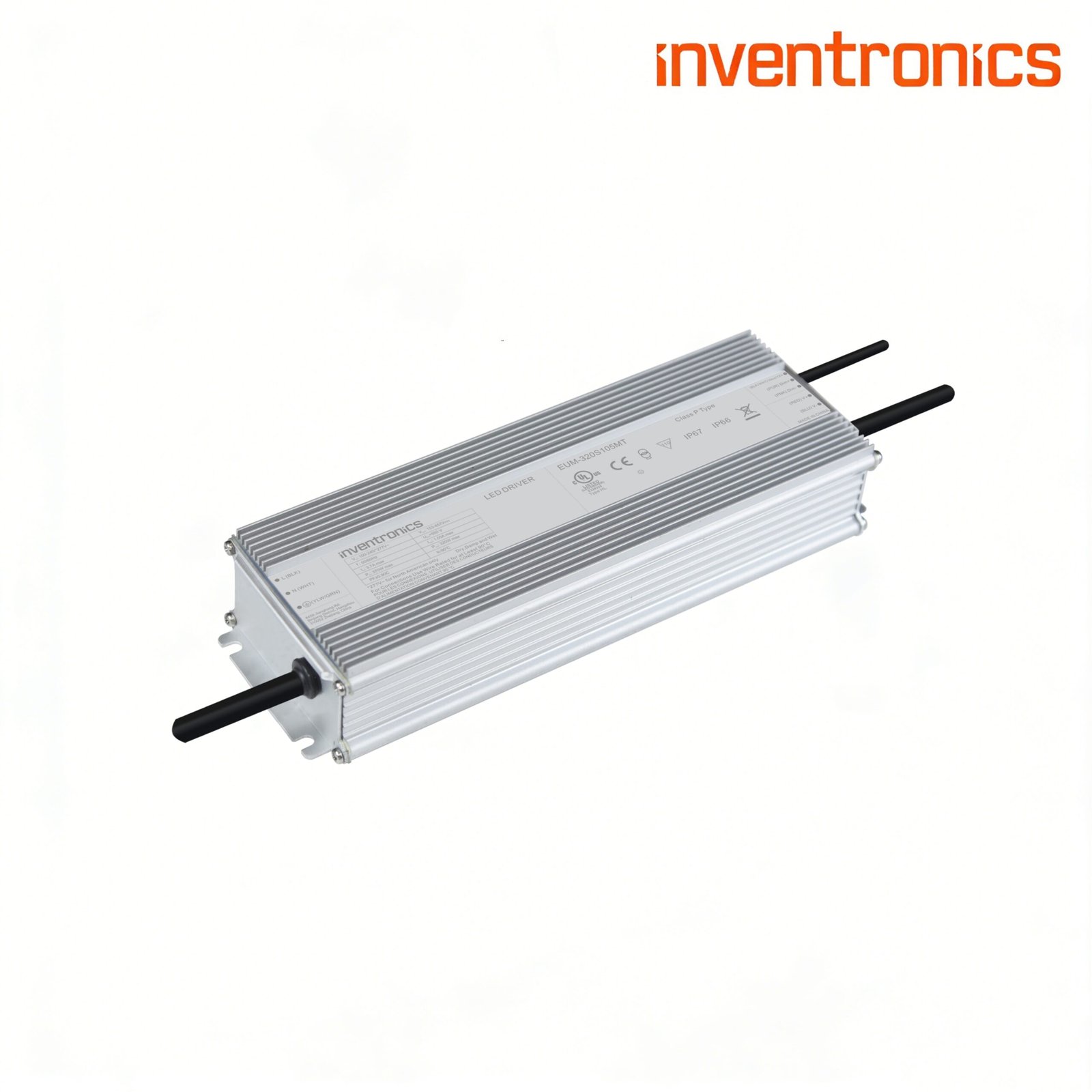 Inventronics EUM-320xxxMT 320 W 300 W LED Driver Ballast 320W 300W 0-10V/PWM/Timer Dimmable Outdoor Lighting LED Power Supply