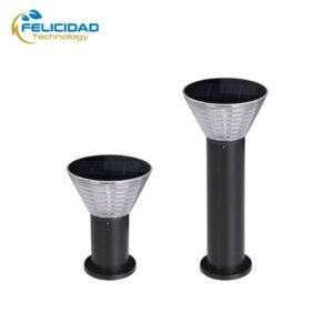 FLT-CPD3004 Modern Solar Garden Bollard Light & Wall Washer – IP65 Waterproof Aluminum Pathway Light in 300mm/600mm/800mm Heights FLT-CPD3004 LED Solar Bollard by Felicidad Technology, available in 30cm and 60-80cm heights. Minimalist black die-cast aluminum design for luxury garden and path lighting Baliza solar LED FLT-CPD3004 de Felicidad Technology disponible en alturas de 30cm y 60-80cm. Diseño minimalista en aluminio inyectado negro para iluminación de caminos y jardines de lujo.