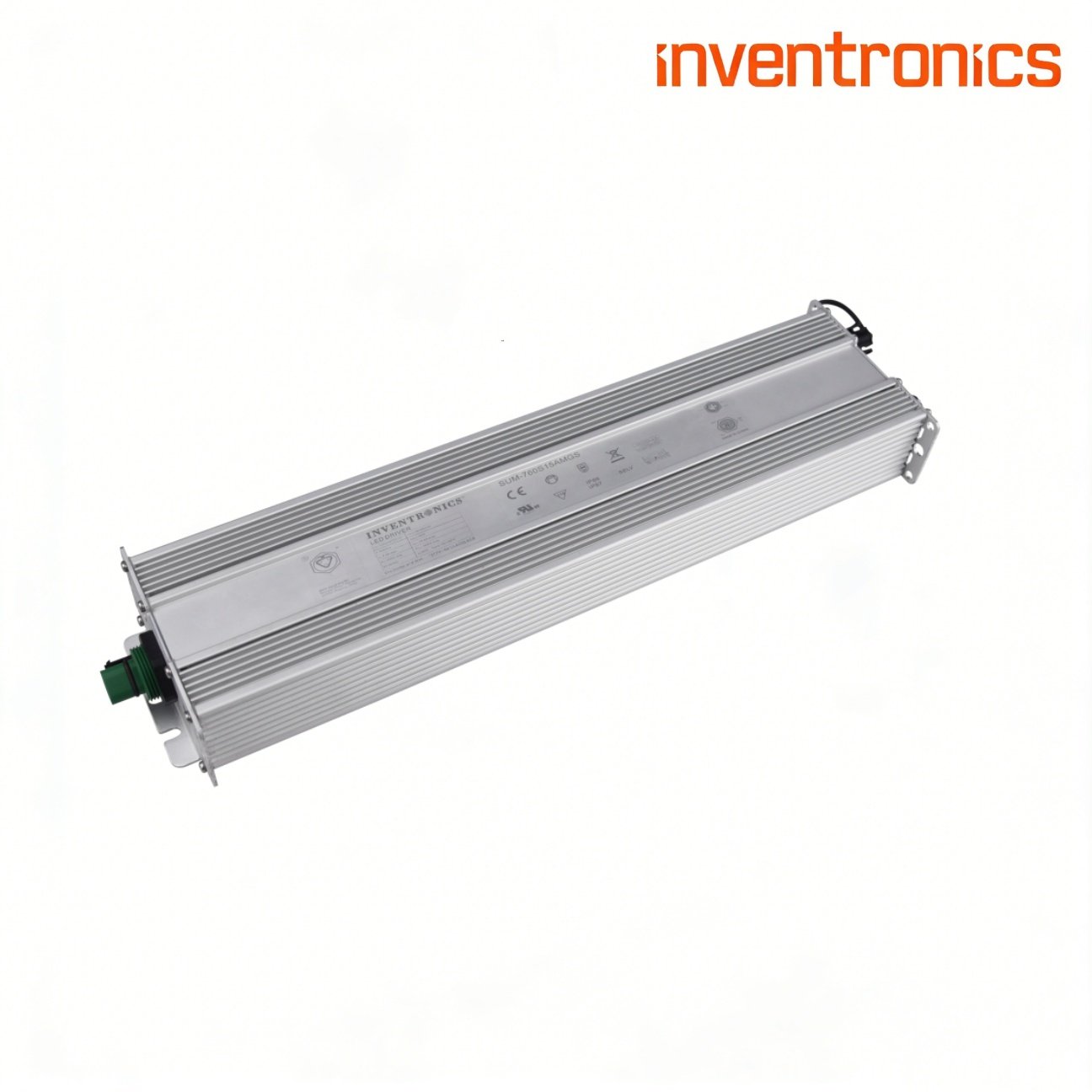 Inventronics SUM-760S15AMGS 0-10V Dimmable 760W Slim LED Driver with Panel Mount Connectors